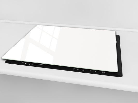 Tempered GLASS Kitchen Board D18 Series of colors: White