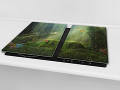 Glas-Gebäckbrett 60D18: Waldaura