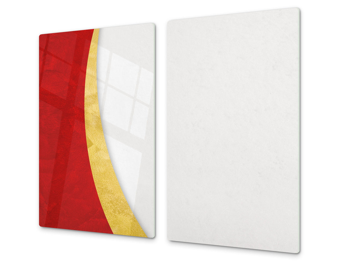 Tempered GLASS Kitchen Board – Impact & Scratch Resistant D10A Textures Series A: Texture 34