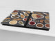Glass Kitchen Board 60D03A: I love spices 2