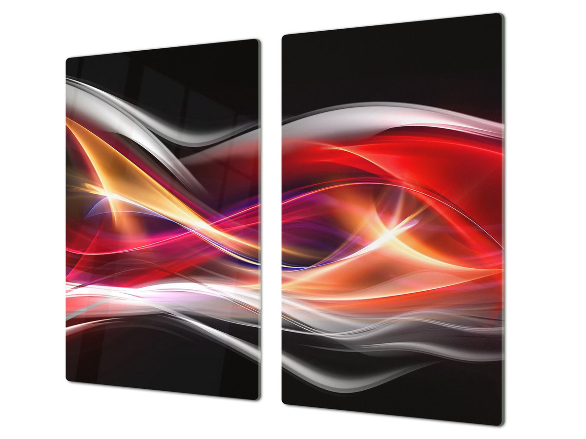 Induction Cooktop Cover 60D14: Colorful wave 1