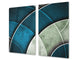 Schneidbrett aus Hartglas und schützende Arbeitsoberfläche D01 Abstract Series: Texture 111