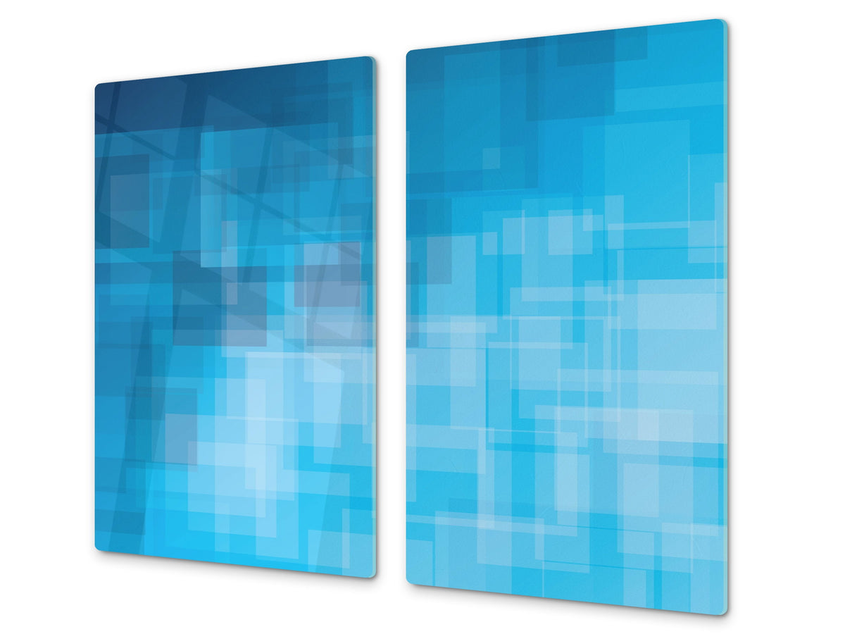 Tempered GLASS Kitchen Board – Impact & Scratch Resistant D10B Textures Series B: Texture 15