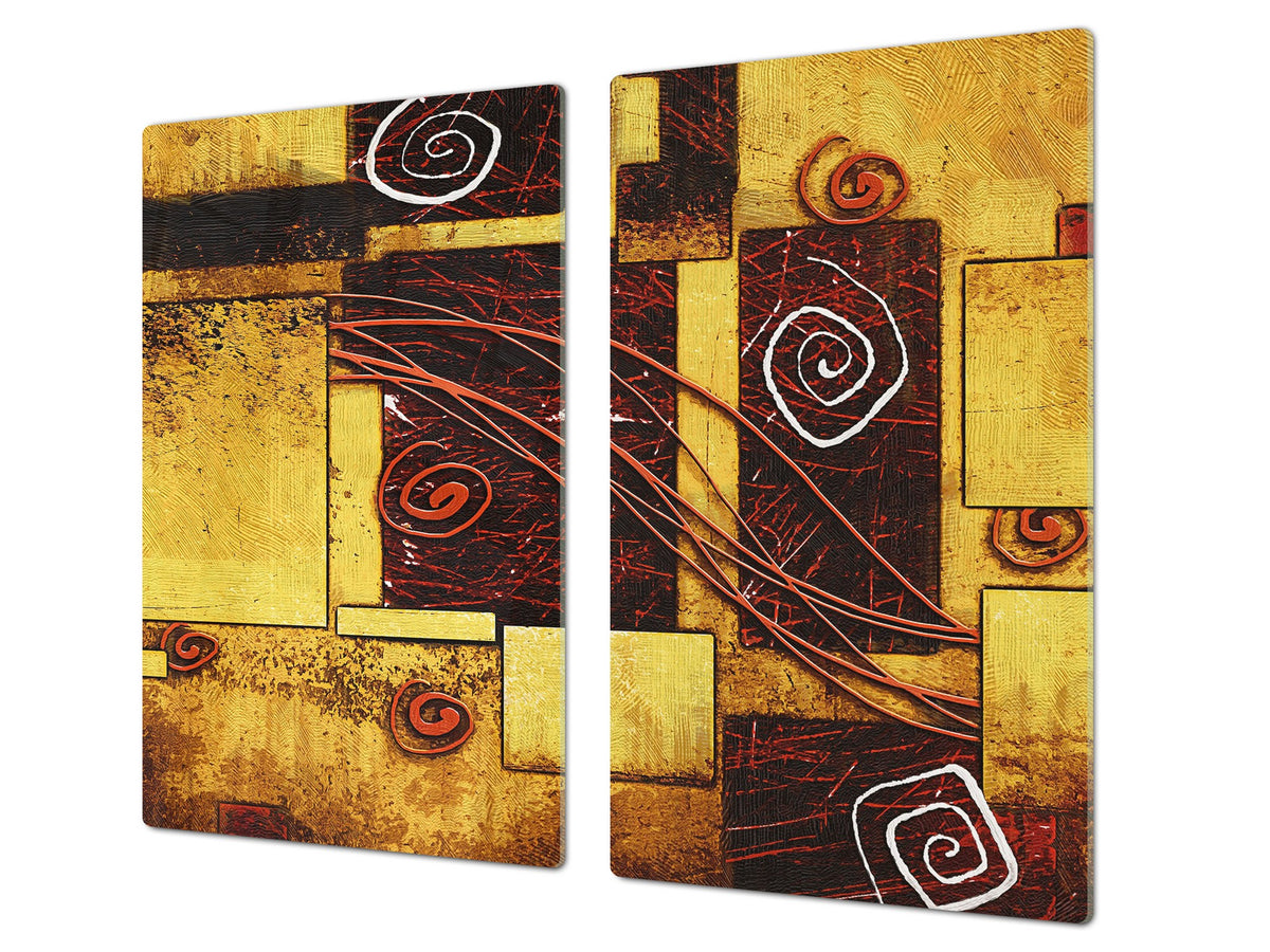 Glass Cutting Board 60D15: Egispki theme 1