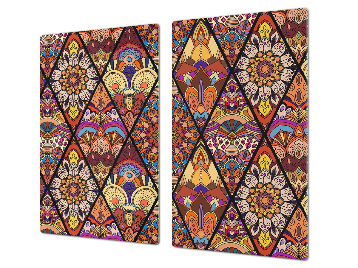 Glass stove top 60D21: Mosaic