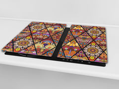 Glass stove top 60D21: Mosaic