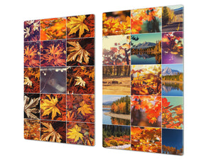 Worktop saver and Pastry Board 60D08: Autumn leaves