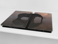 Tempered GLASS Cutting Board 60D01: Elephant 2