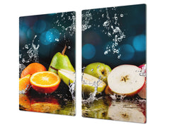 Arbeitsplattenschoner und Nudelbrett 60D02: Nasses Obst