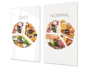 Tempered GLASS Cutting Board 60D16: Diet & Reality