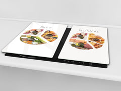 Tempered GLASS Cutting Board 60D16: Diet & Reality