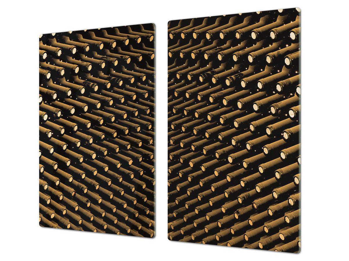 Induction Cooktop Cover 60D04: Bottles of wine 1