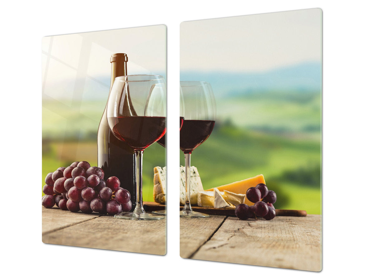 Induction Cooktop Cover 60D04: Red wine 5