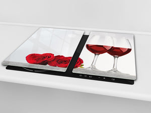 Induction Cooktop Cover 60D04: I love wine 2