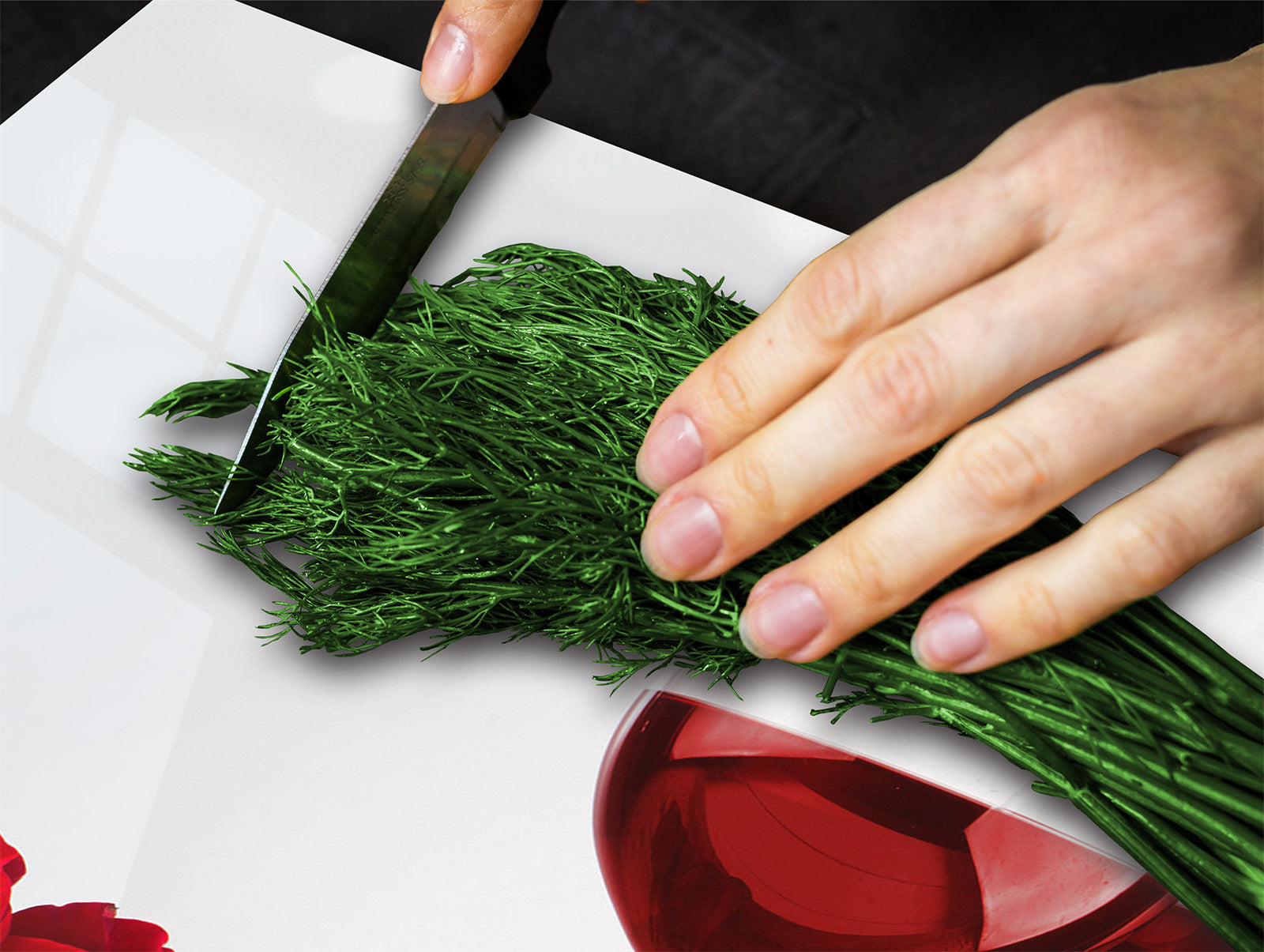 Induction Cooktop Cover 60D04: I love wine 2