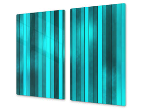 Planche à découper en verre trempé D01 Série Abstract:  Texture 53