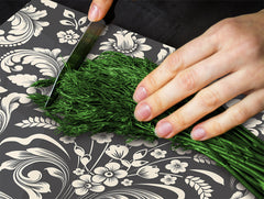 Glass Kitchen Board 60D20: Flower texture