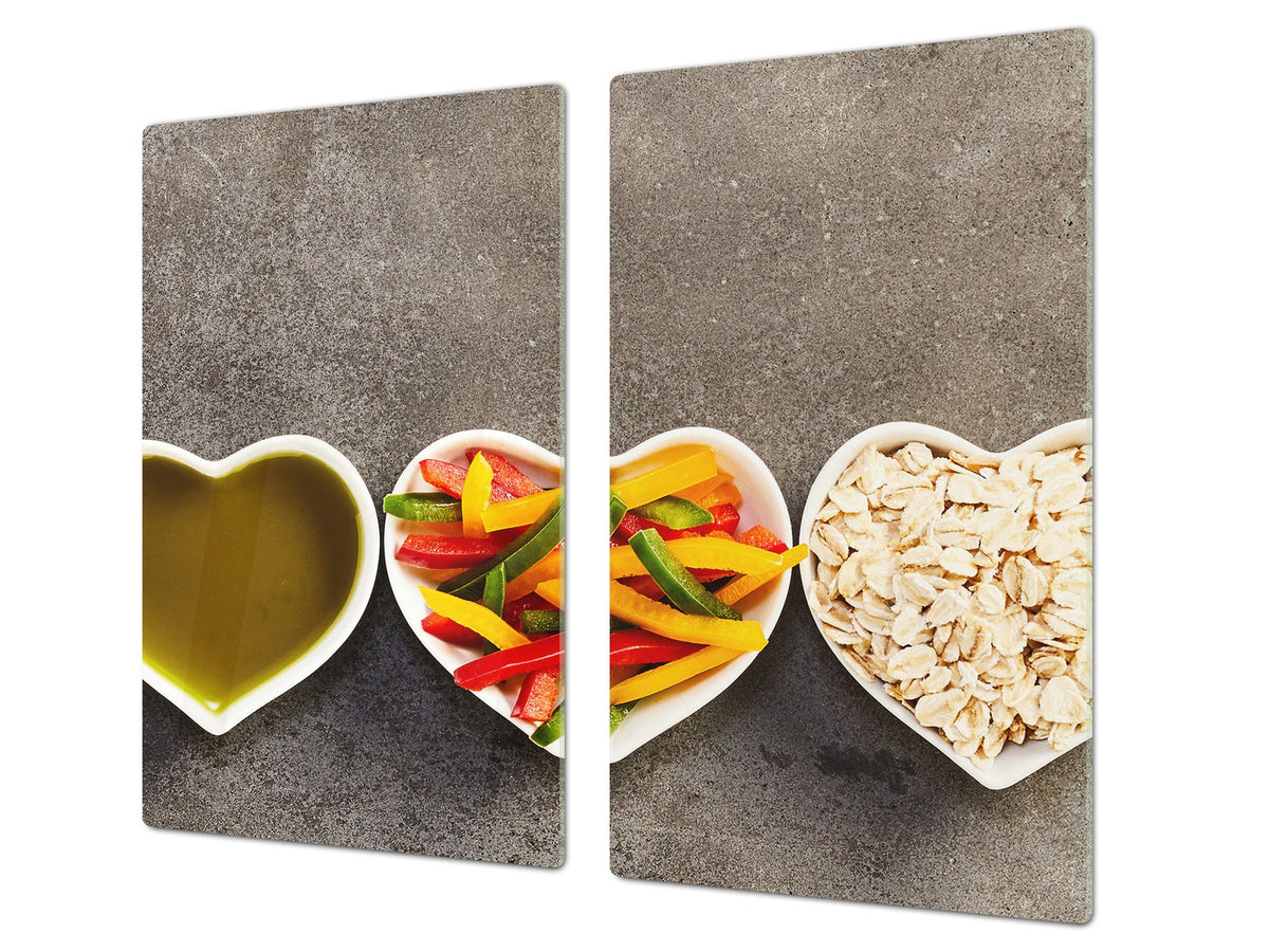 Tempered GLASS Cutting Board 60D16: Delicacies 5