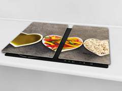 Tempered GLASS Cutting Board 60D16: Delicacies 5