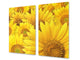 GIGANTE Copri-piano cottura a induzione; Serie di fiori DD06A: Girasole 3
