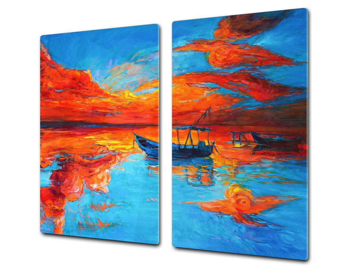 GIGANTE ASSE DA CUCINA e Copri-piano cottura a induzione; Serie di vini DD04: Ciliegie 7