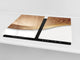 Schneidbrett aus Hartglas und schützende Arbeitsoberfläche D01 Abstract Series: Abstract Art 46