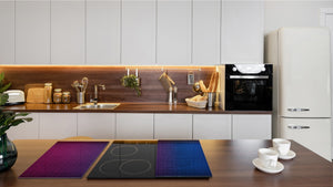 KITCHEN BOARD & Induction Cooktop Cover – Glass Pastry Board D25 Textures and tiles 1 Series: Club brick wall