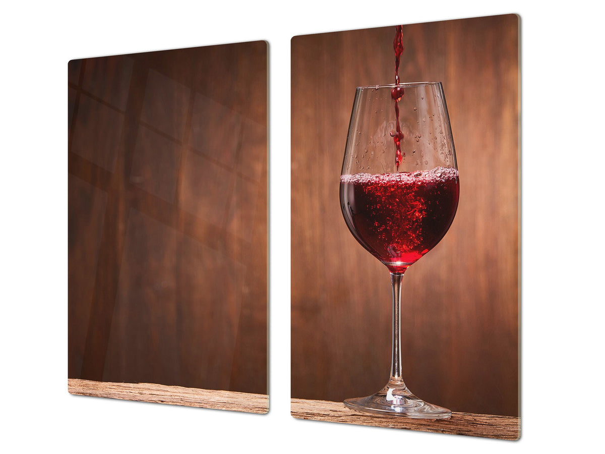 Induction Cooktop Cover 60D04: Red wine 6