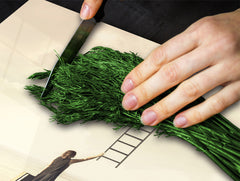 Glass stove top 60D19: Ladder