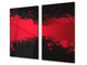 Planche à découper en verre trempé D01 Série Abstract:  Art abstrait 49