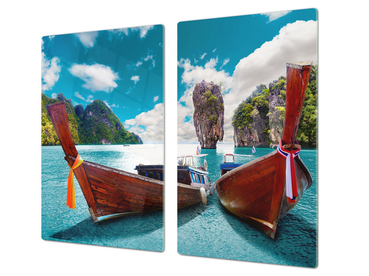 Worktop saver and Pastry Board 60D08: Landscape from Thailand