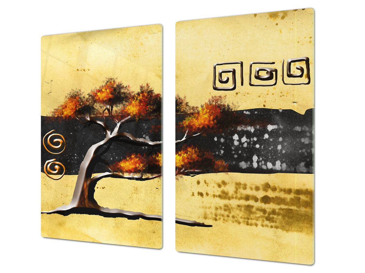 Glass Cutting Board 60D15: Egispki theme 2