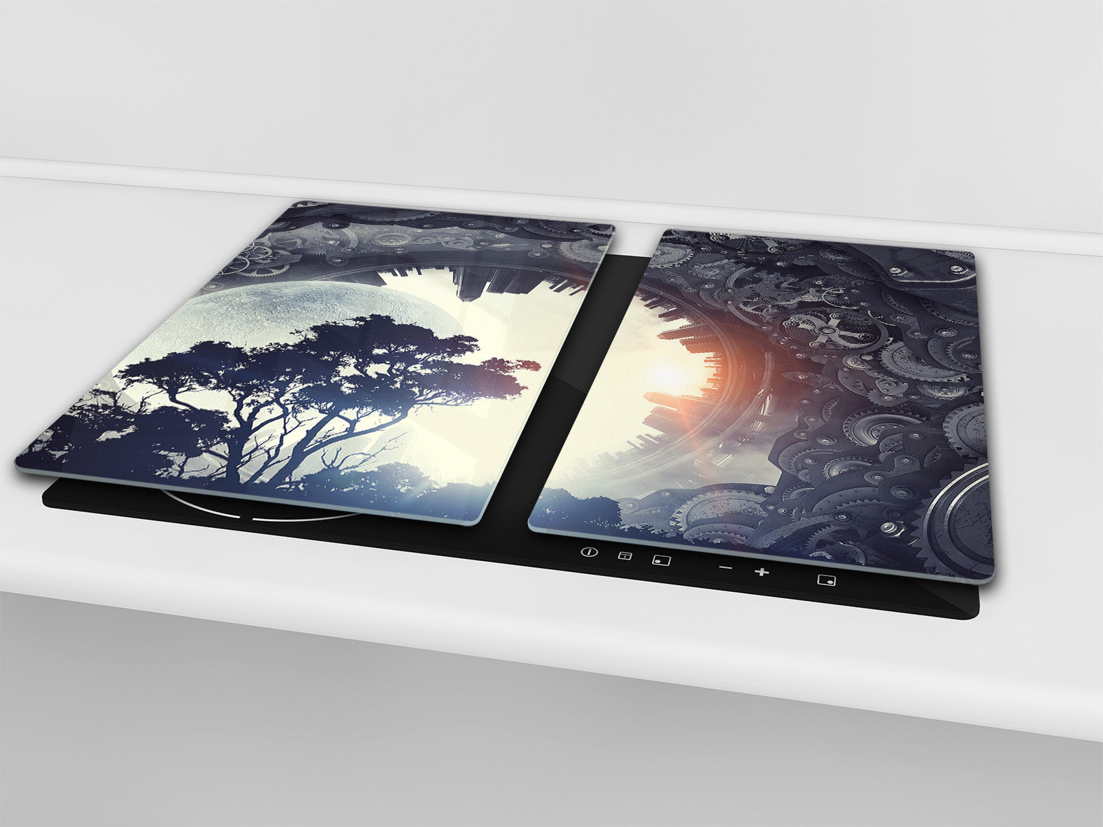 Glass Pastry Board 60D18: Digital world