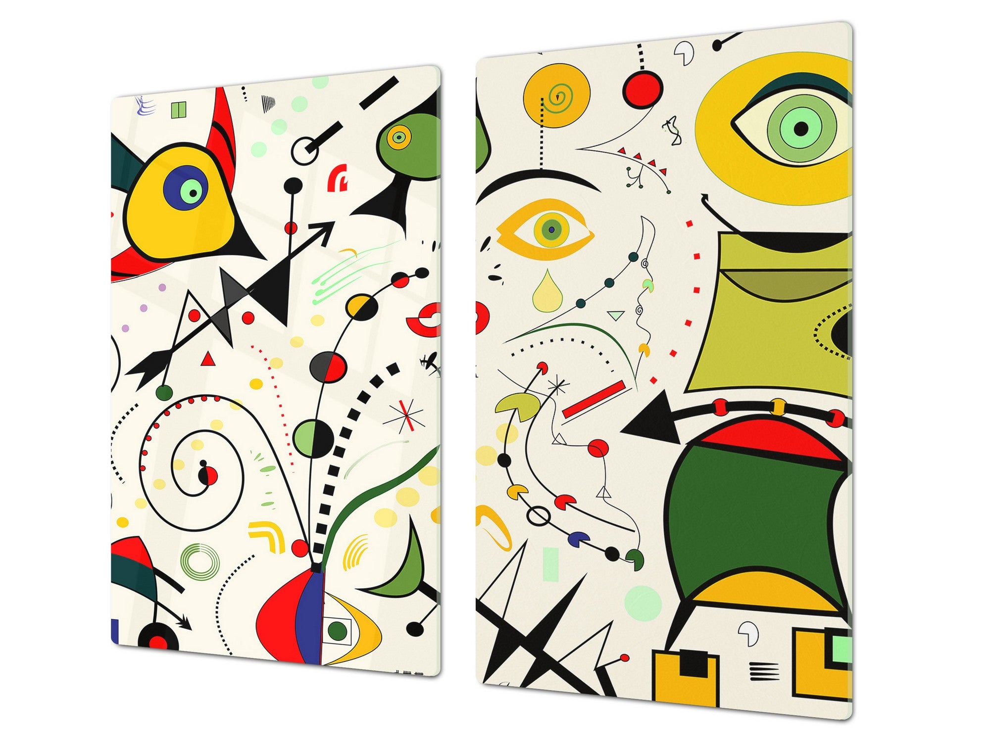 Glass Cutting Board 60D15: Eye theme