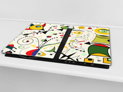 Glass Cutting Board 60D15: Eye theme