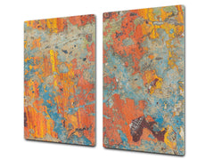 TEMPERED GLASS CHOPPING BOARD – Glass Cutting Board and Worktop Saver D26 Textures and tiles 2 Series: Concrete wall color panorama