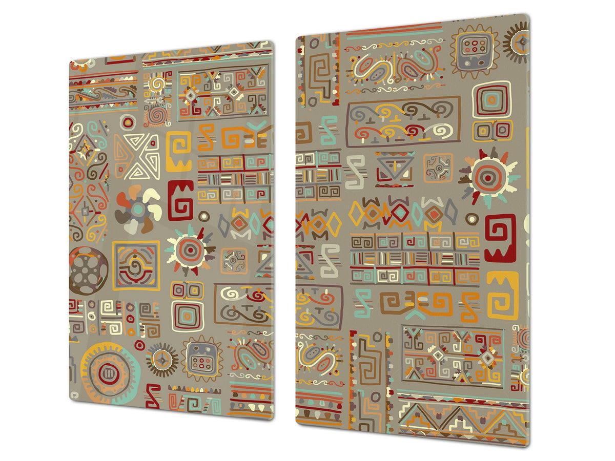 Glass Cutting Board 60D15: Egyptian paintings