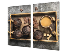 TEMPERED GLASS CHOPPING BOARD 60D13: Muffins 1