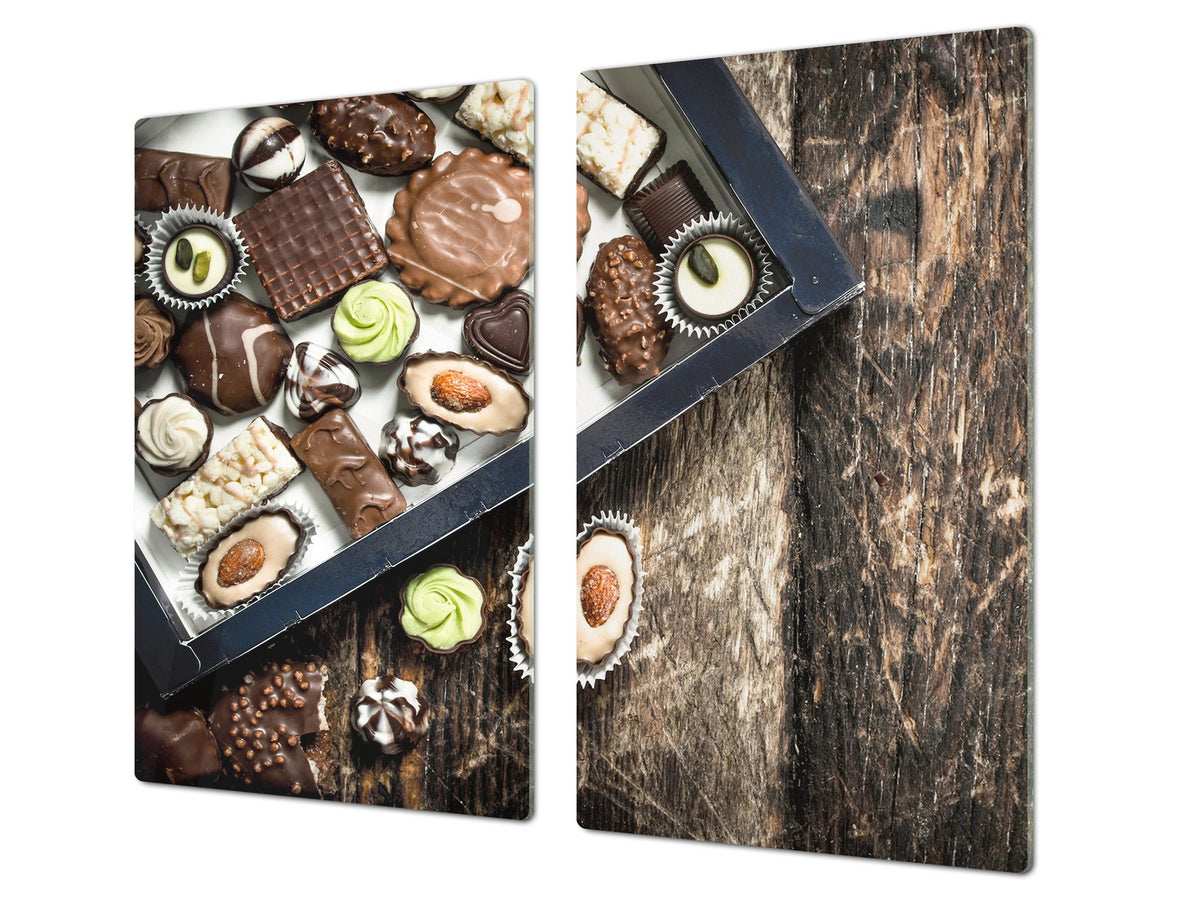 TEMPERED GLASS CHOPPING BOARD 60D13: Sweets 1