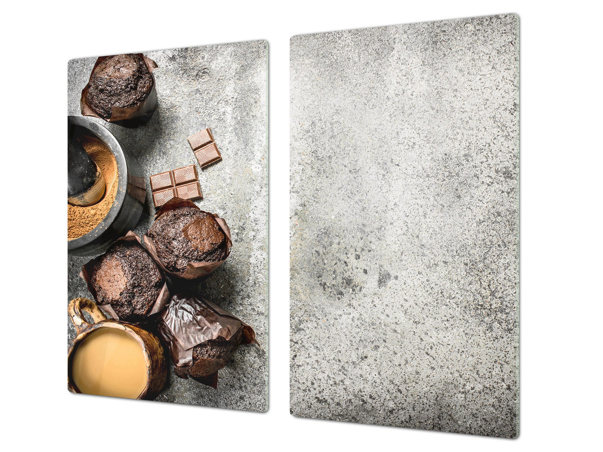 TEMPERED GLASS CHOPPING BOARD 60D13: Muffins 2