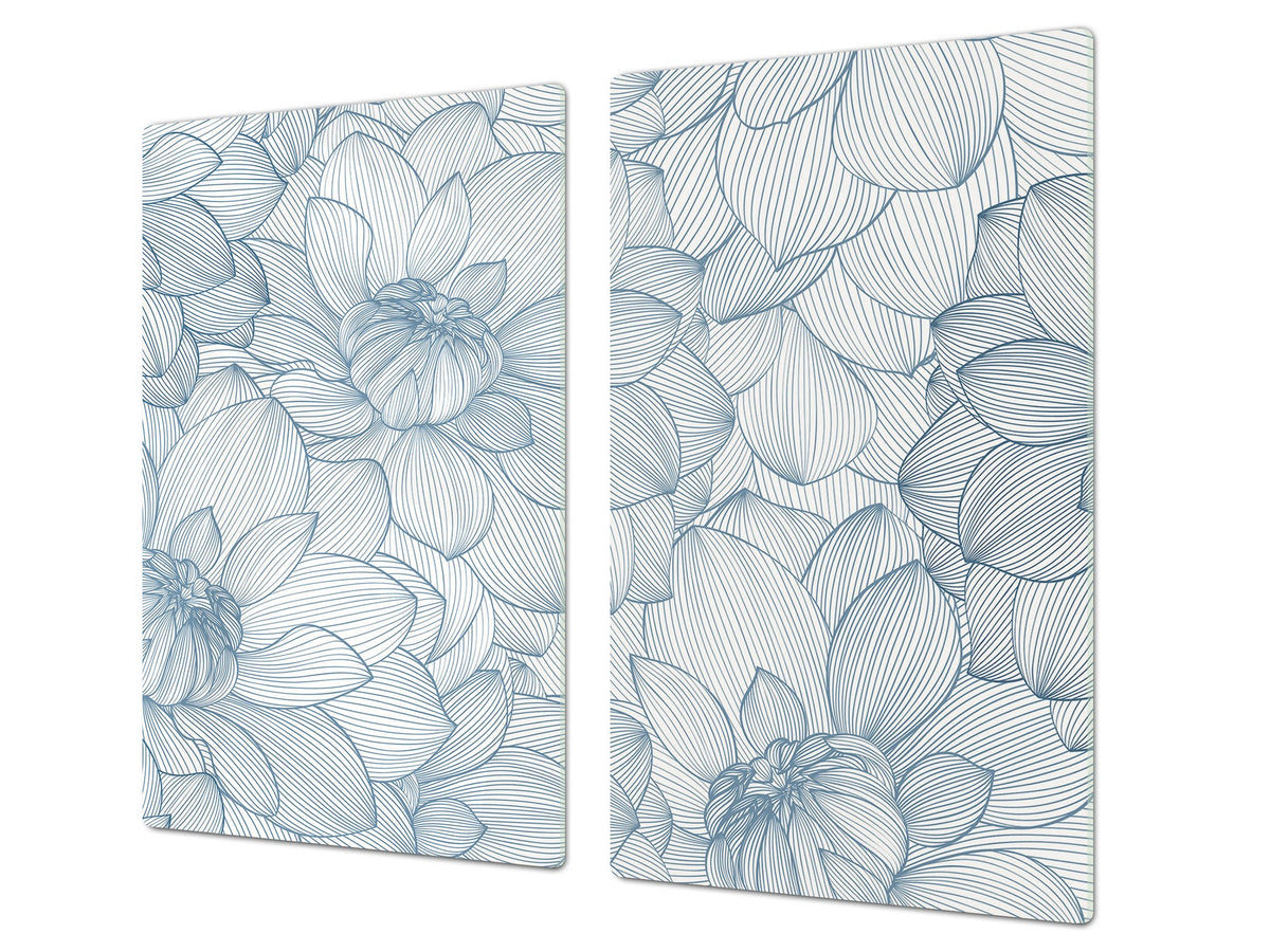 Induction Cooktop cover 60D06A: Peony