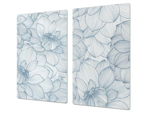 Induction Cooktop cover 60D06A: Peony