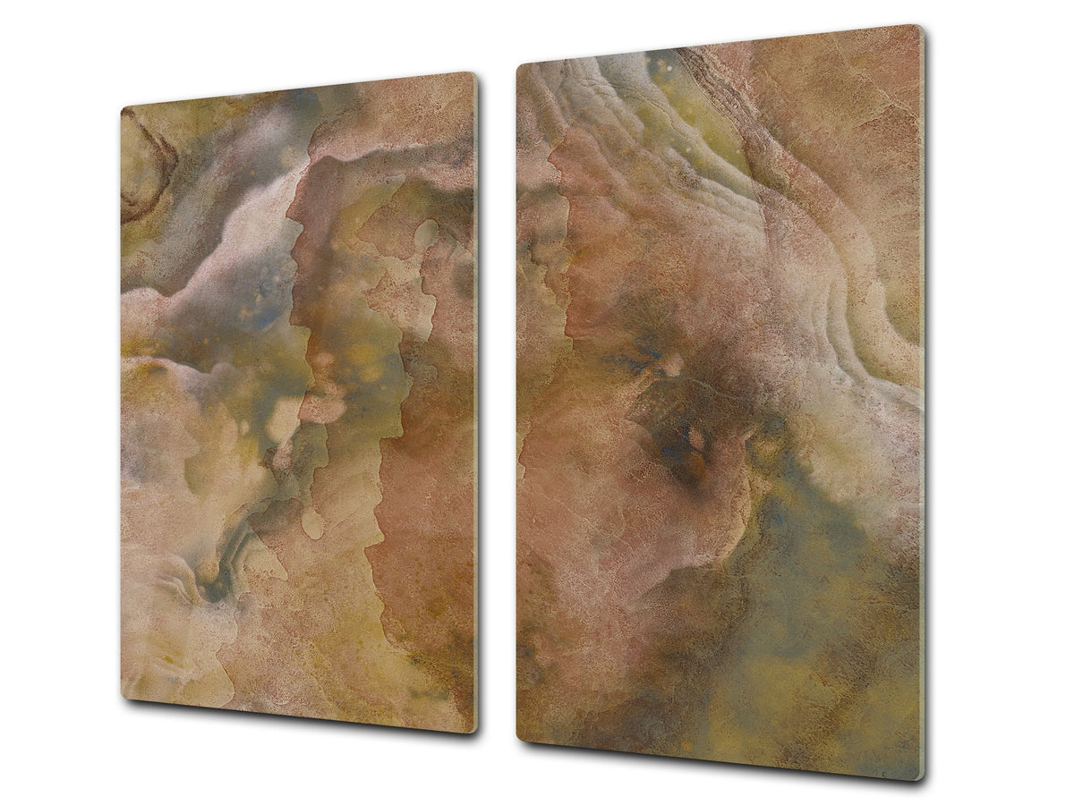 Chopping Board - Induction Cooktop Cover D21 Marbles 1 Series: Italian granite