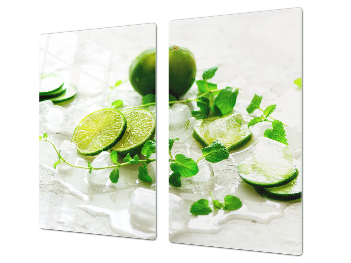 Worktop saver and Pastry Board 60D02: Lemon with ice