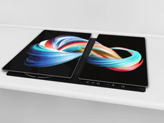 Induktionskochfeldabdeckung 60D14: Unendliche Welle