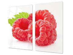 Arbeitsplattenschoner und Nudelbrett 60D02: Himbeeren