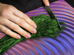 Copy of UNIQUE Tempered GLASS Kitchen Board –Scratch Resistant Glass Cutting Board –Glass Countertop MEASURES: SINGLE: 60 x 52 cm (23,62” x 20,47”); DOUBLE: 30 x 52 cm (11,81” x 20,47”); D29 Colourful Variety Series: Colorful wavy design 1