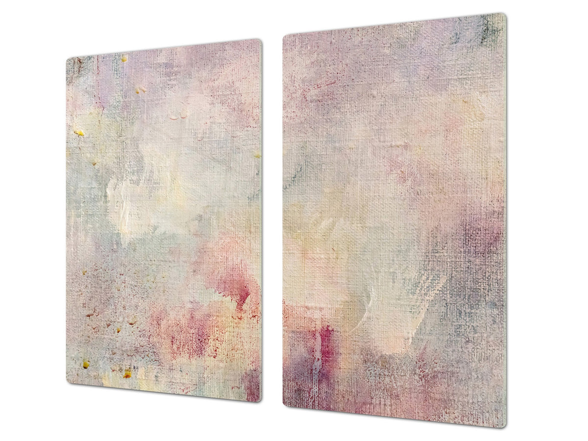 UNIQUE Tempered GLASS Kitchen Board 60D05A: Painting on canvas 1