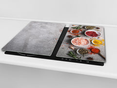 Induction Cooktop Cover Kitchen Board 60D03B: Asian spices 1
