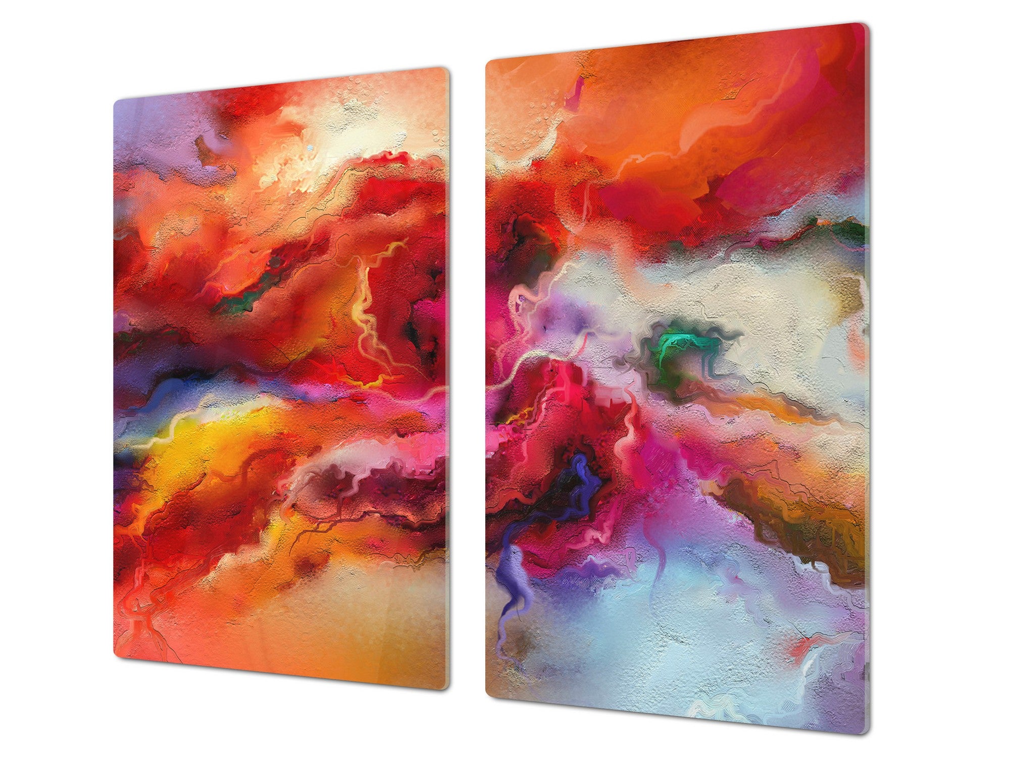 Induktionskochfeldabdeckung 60D14: Bunte Punkte